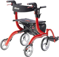 Nitro Duet Rollator and Transport Chair, Wheelchair, Dual Function
