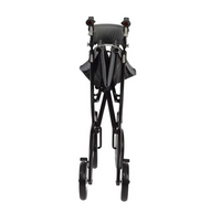 Drive Medical Nitro Euro Style Walker Rollator, Hemi Height, color Black
