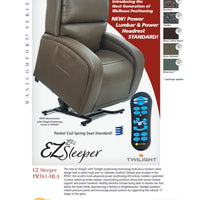 EZ Sleeper MaxiComfort with Twilight, Lift Chair - Scooters and more