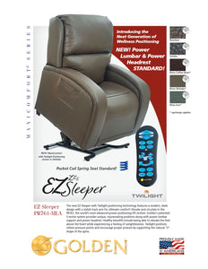 EZ Sleeper MaxiComfort with Twilight, Lift Chair - Scooters and more